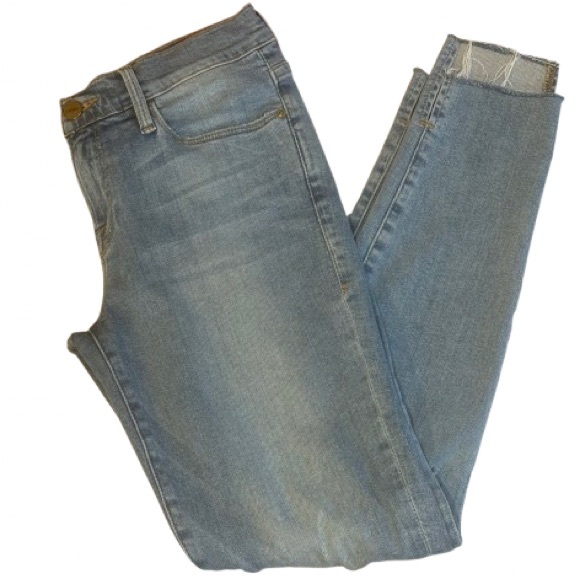 NWOT FRAME Denim Los Angeles Le Skinny de Jeanne Jackwood Blue Jeans Size 26 - Picture 2 of 7